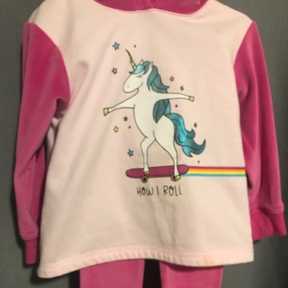 Magical Unicorn Girls Set - Pink